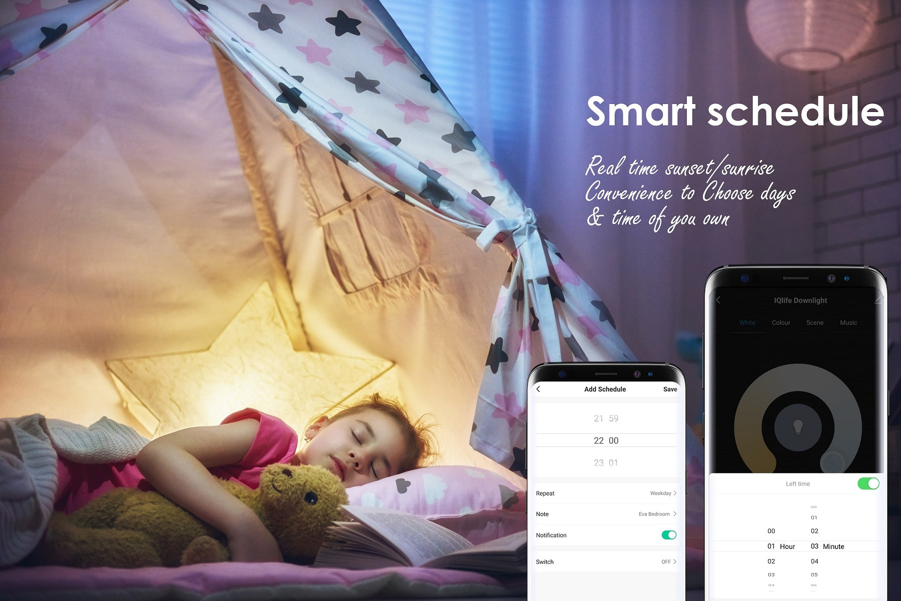 IQlife-LED-Downlight-Dimmable-Color-Alexa-Google-Music